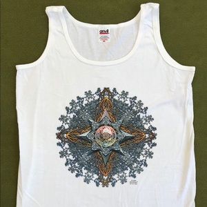 NOS Gothic Gaelic Seeing Eye Strap T-shirt 2003